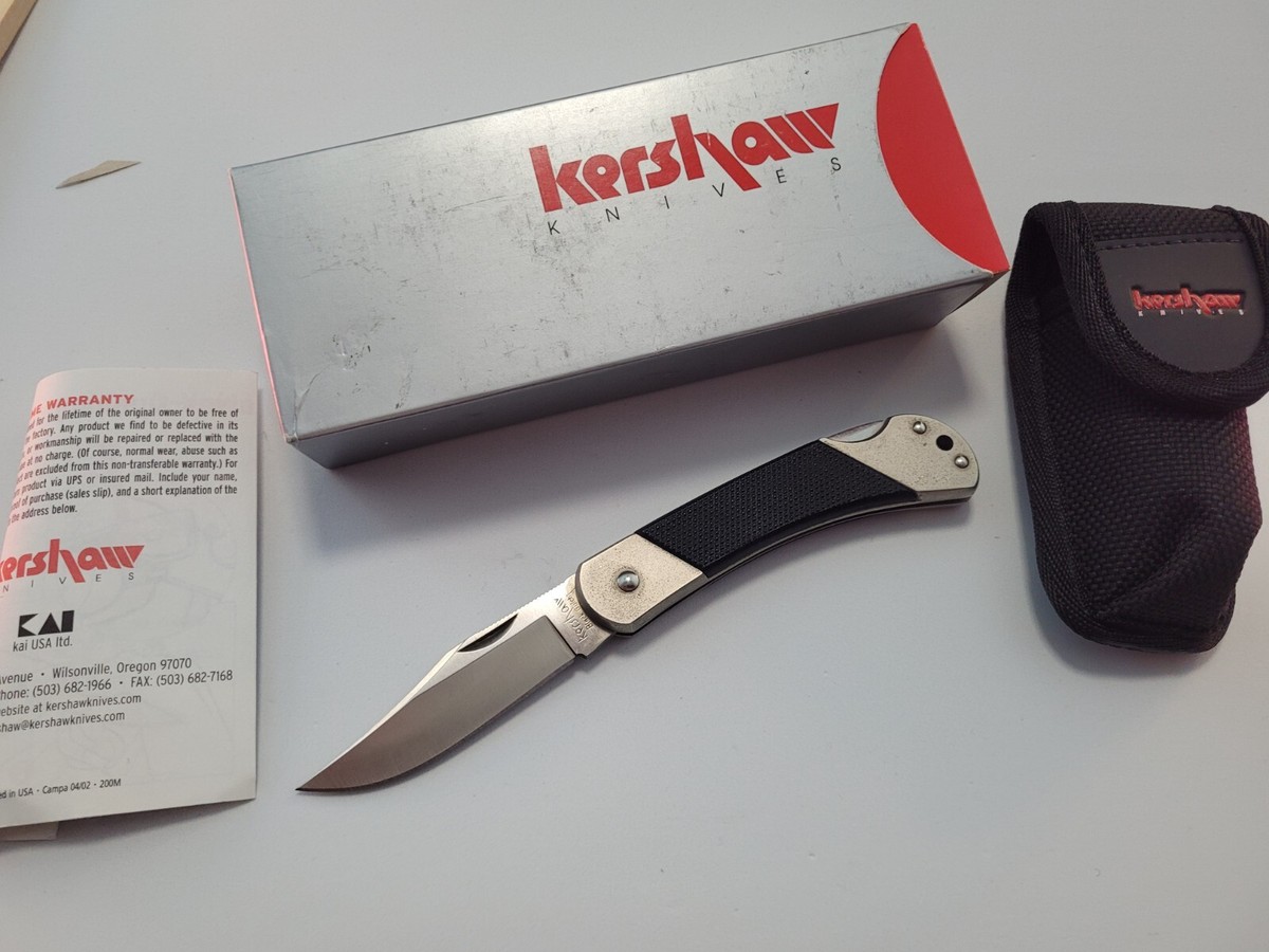 Kershaw Black Gulch 3120 Japan Folding Pocket Knife - NOS - NIB | eBay
