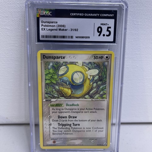 Dunsparce graded CGC 9.5 for sale on eBay