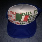FIFA Italia Italy Hat Snapback Adjustable Cap FIFA TruckerMesh Soccer — photo 2