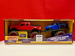 buddy l monster wheel tow team