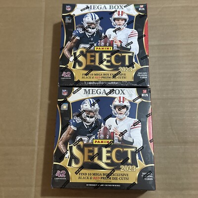 2023 NFL Select Mega Box Football - Stroud RC -  Sealed Lot Of 2 Boxes!