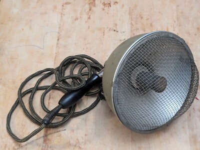 VTG Zoalite Industrial Heat Lamp Burdick Corporation Milton Wisconsin Works 1920