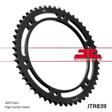 JT Steel Rear Sprocket Teeth: 57  Fits Yamaha DTR125 1990 to  2002 2003
