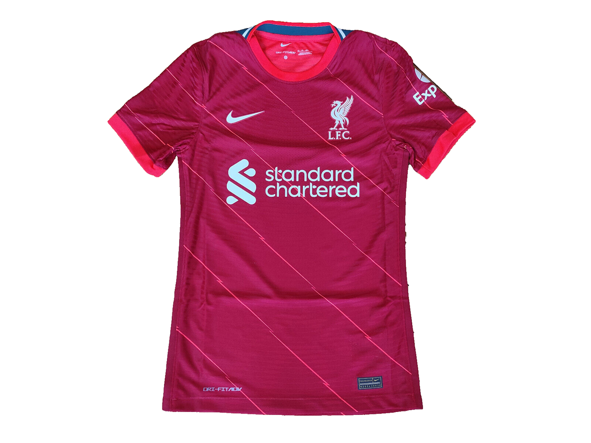 Liverpool Match Jersey Football Nike Player Issue Shirt Dri