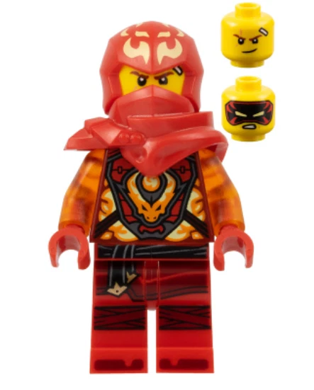 Lego Ninjago Kai Dragon Power Ninja Minifigure from 71777