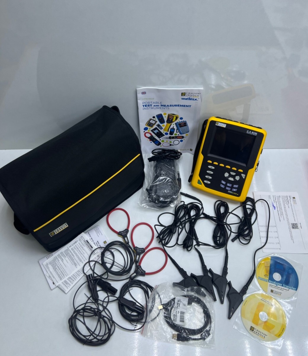 Chauvin Arnoux Qualistar+ Power & Energy Quality Analyser CA8336