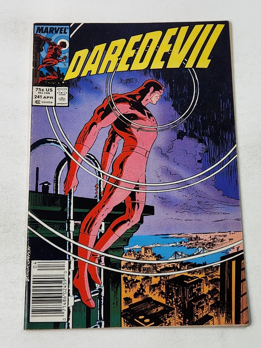 Daredevil 241 NEWSSTAND Todd McFarlane Artwork Mike Zeck Cover