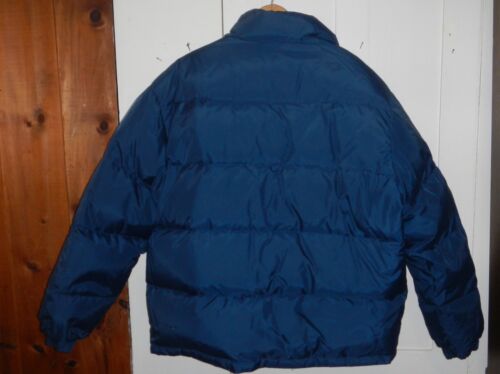 Genuine Scooter Co Gerry Goose Puffer Parka Mens Large Maroon Blue Reversible - Picture 3 of 9