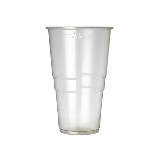 Plastico Disposable Glasses Made of Polypropylene - 20oz To Line Pack of 1000