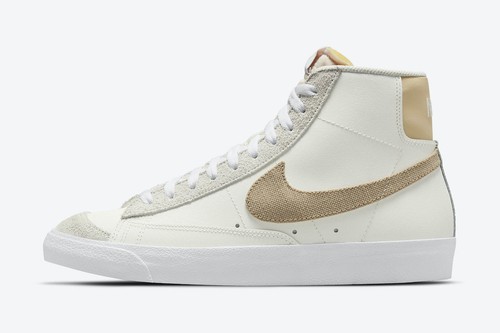 NIKE BLAZER MID '77: DH4106 100: VELA/SÉSAMO -BLANCO: REINO UNIDO 5 - EUR 38,5 - Imagen 17 de 24