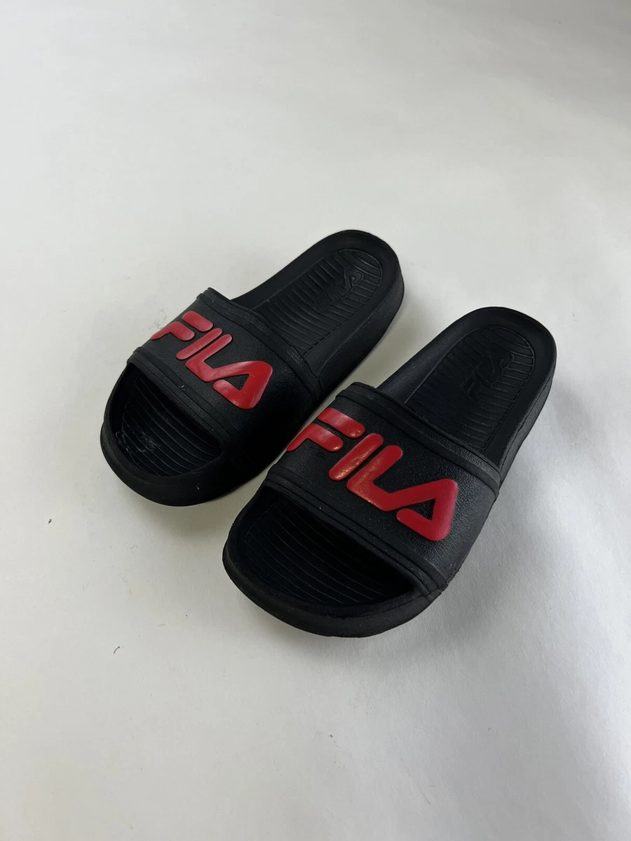 Girls fila sliders sales