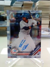 2019 Bowman Chrome Prospects Auto Isiah Gilliam #CPA-IG Auto