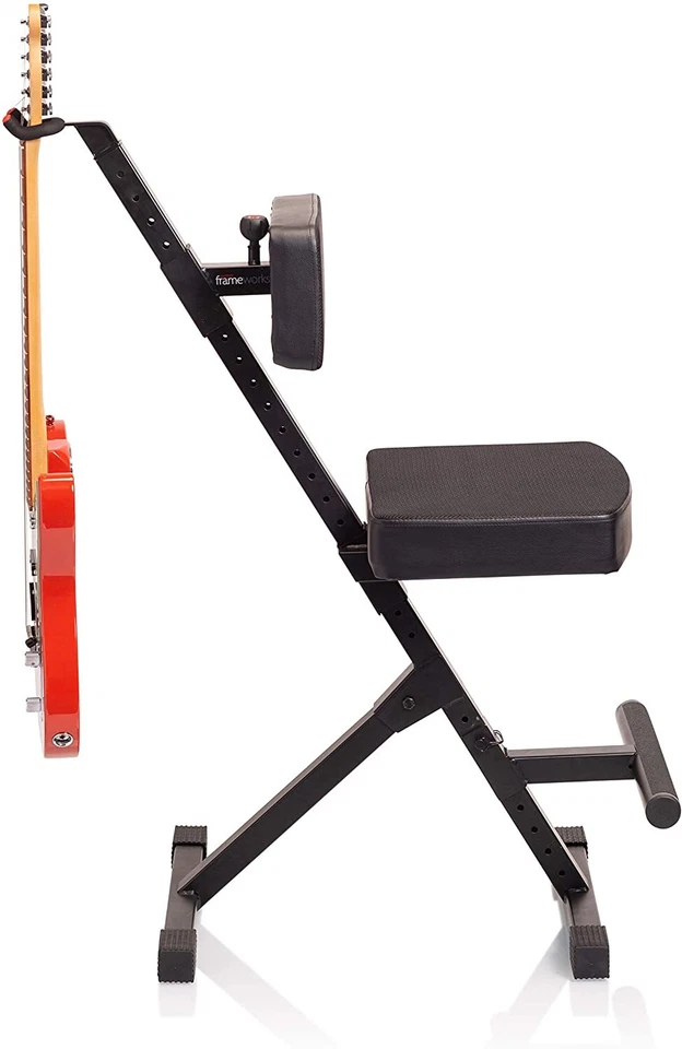 Asiento de rendimiento de guitarra Gator Frameworks Deluxe con ajuste de altura de 3 puntos Foto 3 de 4