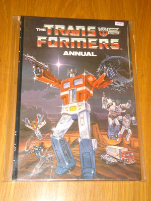 TRANSFORMERS MARVEL GRANDREAMS BRITISH ANNUAL 1986 VF