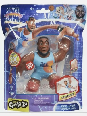 Goo Jit Zu Space Jam New Legacy Lebron James Goo Heroes NEW Stretch Toy figure