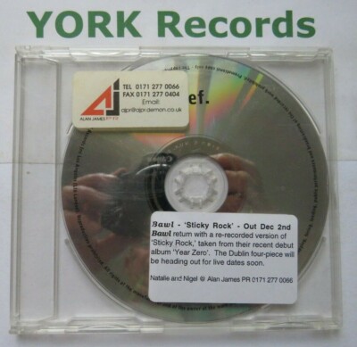 BAWL - Sticky Rock **PROMO** - Excellent Condition CD Single Dependent