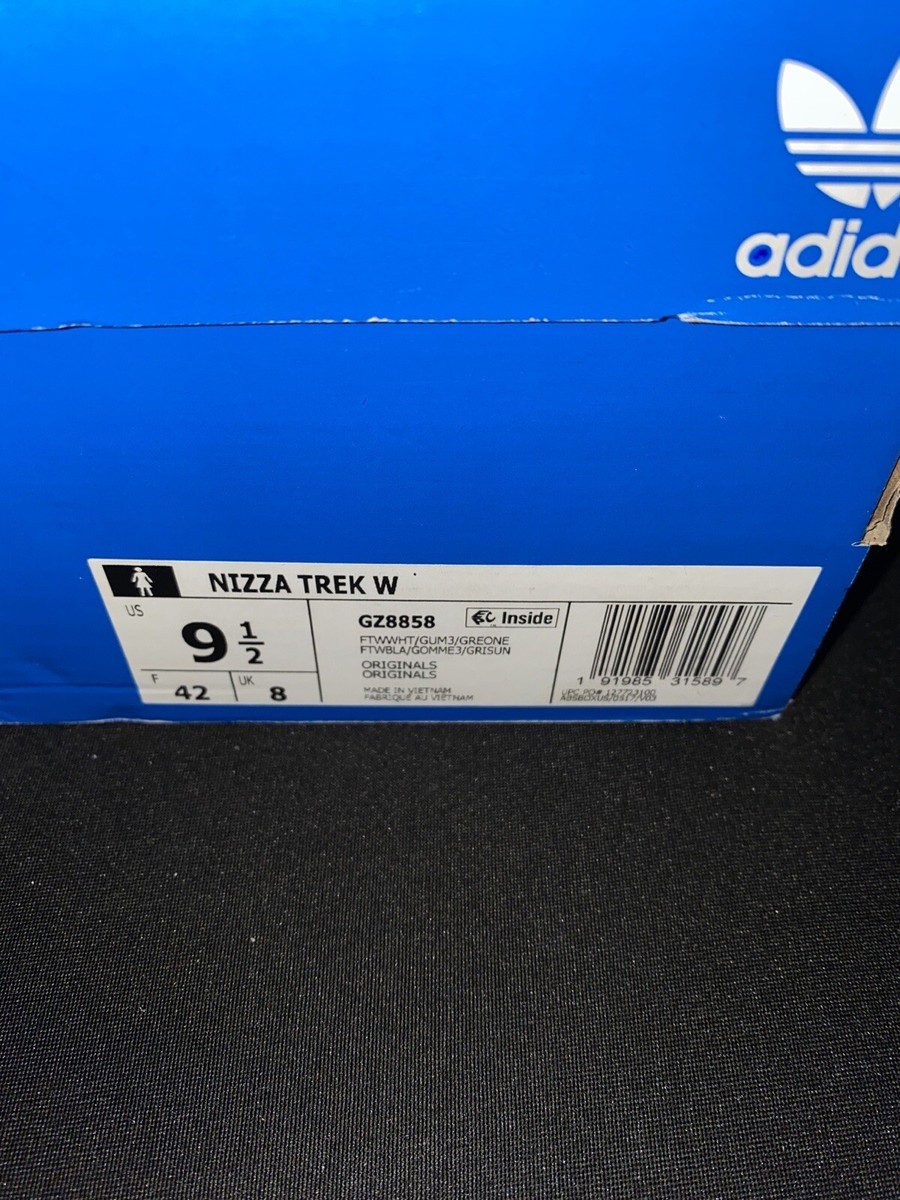 Size 9.5 - adidas Nizza Trek White Gum W for sale online | eBay Size 9.5 - adidas Nizza Trek White Gum W for sale online | eBay