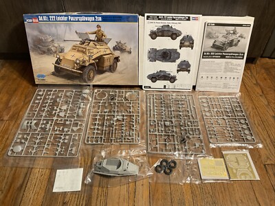 Hobby Boss Sd.Kfz. 222 Leichter Panzerspahwagen 2cm 1:35 Scale Model Kit 