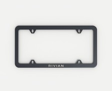 Rivian license plate frame
