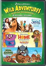 DreamWorks 6 Wild Adventures (Spirit: Riding Free  Home: Adventures - VERY GOOD