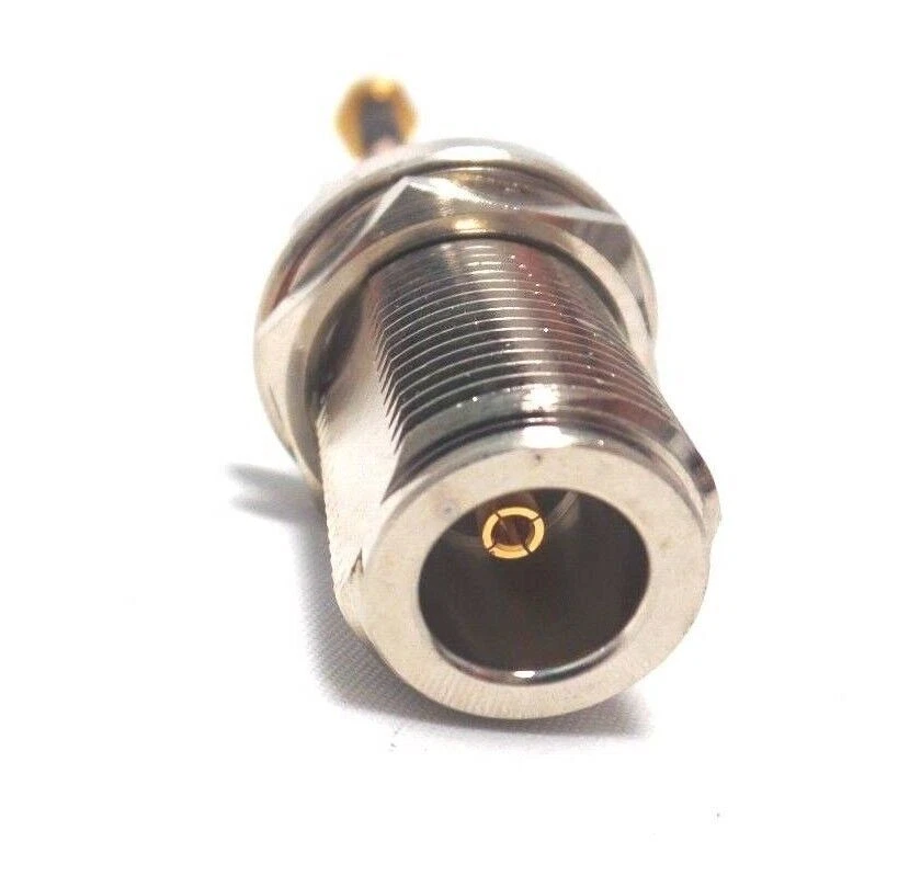 New Motorala RP-SMA Male To Type N Female Adapter P/N:25-85392-01R - Image 3 of 4