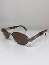 New Vintage Fendi Steampunk Sunglasses Mod. FS 144 G.E.P. Tortoise Gold Italy