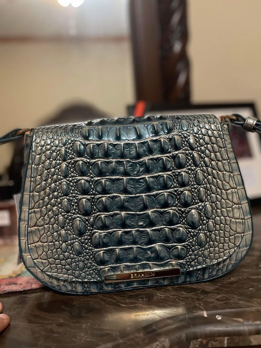 Brahmin Small Nadine Petrol | eBay