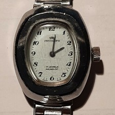 OROLOGIO DONNA PRYNGEPS ACCIAIO CINTURINO ORIGINALE MOVIMENTO MECCANICO