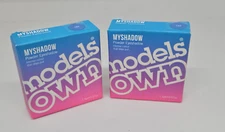 Models Own MYSHADOW Powder EyeShadow 09 TOXIC Blue 0.07oz (LOT OF 2)