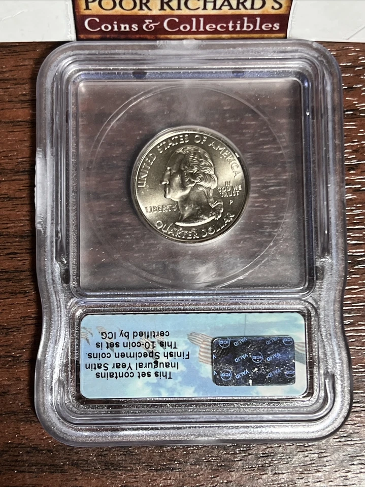 2005P Minnesota State Quarter ICG Cert. SP69 1st Day Issue! Satin Finish!  CQ10 - Image 4 of 4