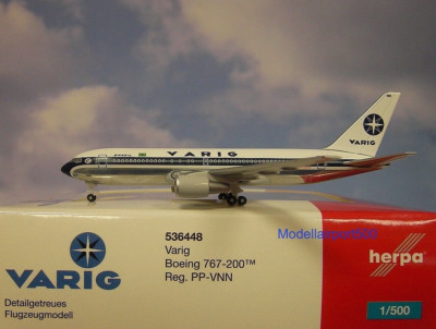 超レア 1/500 Herpa Wings B767-200 エチオピア航空 超レア 1/500