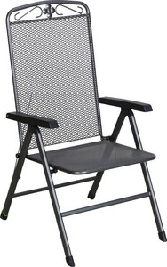 Mwh Klappstuhl Savoy Stahl Eisengrau Gartenstuhl Gartensessel Klappsessel Ebay