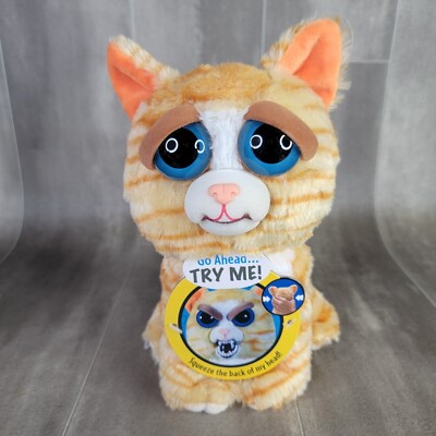  Feisty Pets by William Mark Orange Cat 8.5'' Plush