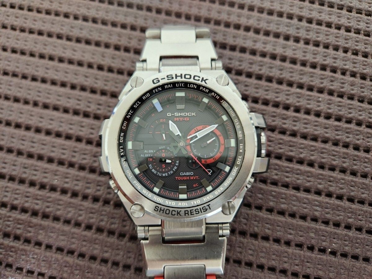 CASIO G-SHOCK MTG-S1000D-1A4JF 17cm Solar Analog Watch Used | eBay