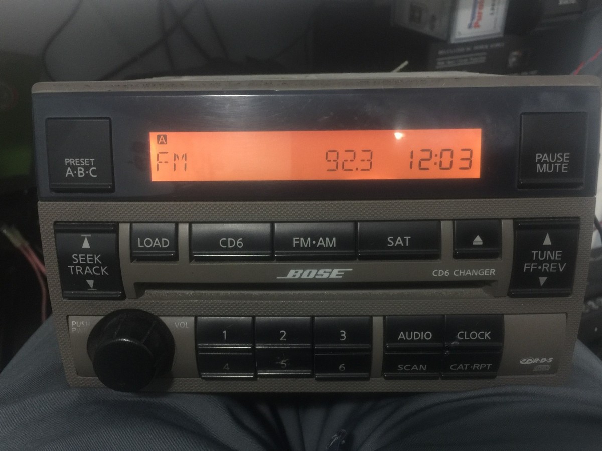 OEM 2004 2005 Nissan Altima Bose Radio Stereo Cd Player 28185