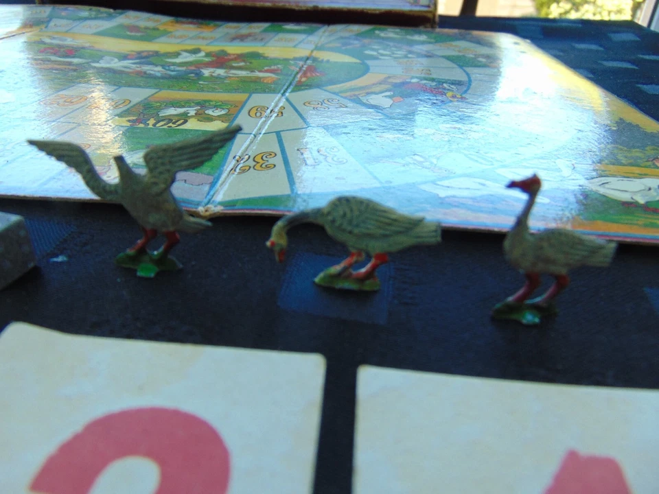 Very Rare Antique Original Victorian The Game of Goose Board Game by Spear's - Image 3 of 4