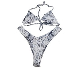 Zaful Forever Young 2 Pieces Swimsuit Size M Black/white