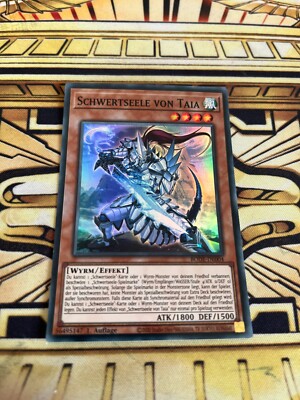 Yugioh Schwertseele von Taia BODE-DE004 Super Rare
