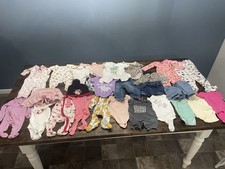 Lot of 25 Baby Girls 3-24 Month Mega LotClothing Pants Dresses Tops