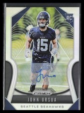 John Ursua Rookie Autographs 2019 Panini Prizm #395 Silver