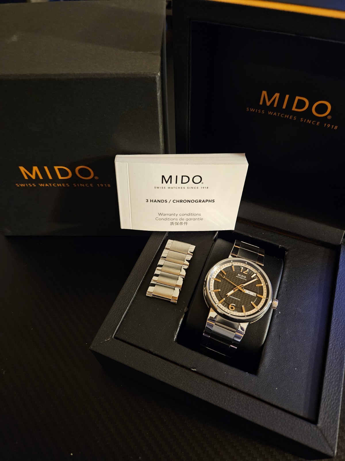 Mido Great Wall Chronometer Automatic Stainless F… - image 3