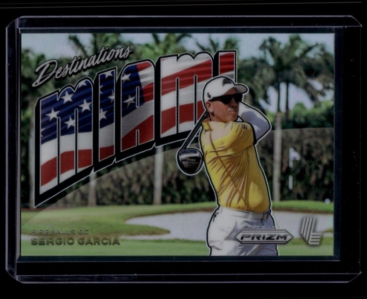 2024 Panini Prizm LIV Golf Sergio Garcia #5 Destinations
