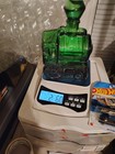 Vintage Green Glass Brevettato train Decanter Italy 1961 — photo 8