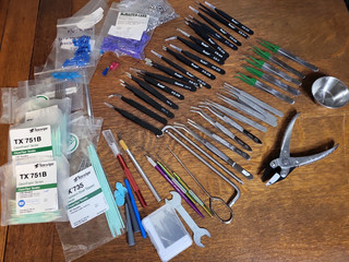LOT of Precision Tweezers Electronics Jewelry & Lab Supplies & Equipment