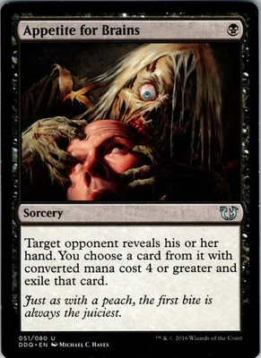 Appetite for Brains U Duel Decks: Blessed vs. Cursed 51 LP
