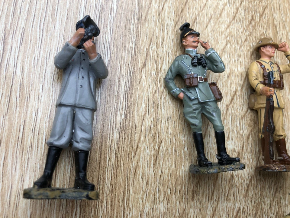 Collection HACHETTE: LOT de 9 SOLDATS de 1914-1918 proposée à la fin des années - Photo 3/4