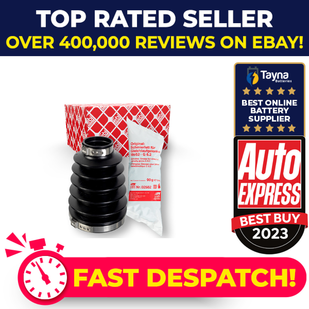 CV Joint Boot fits LEXUS GS300 3.0 Inner 93 to 04 2JZ-GE C.V. Driveshaft Gaiter