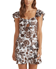 Minkpink Women's Amara Printed Mini Dress Size Small