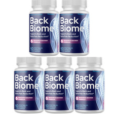 Back Biome Back Support Supplement, 5 Bottles Genuine Spine Health Formula