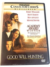 Good Will Hunting DVD / Robin Williams / Ships free Same Day with Tracking